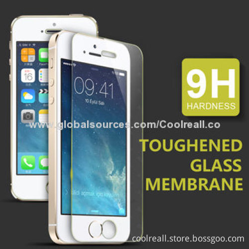 0.2-0.33mm Tempered Glass Screen Protectors for iPhone 4/4S Anti-crack, Anti Glare Radiation